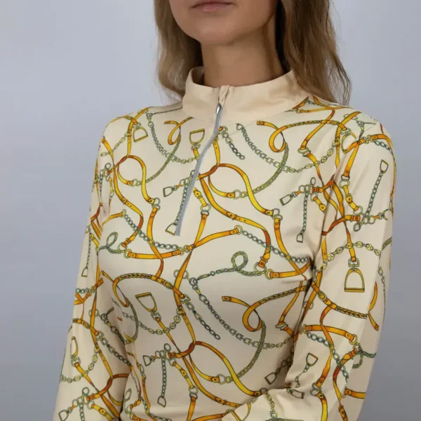 Лонгслив для верховой езды Gold