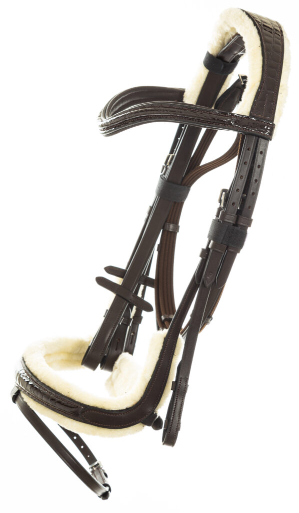 Анатомическое трензельное оголовье Alice PREMIUM