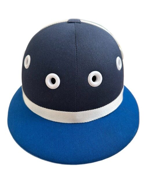 Шлем для поло сине-голубой HorseWorld