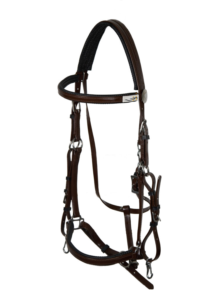 Комплект уздечка с мартингалом HorsePlanet