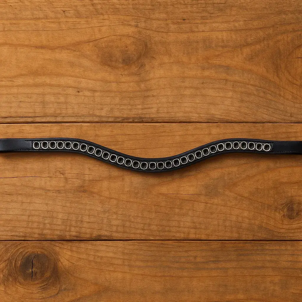 Налобник для лошади BLACK