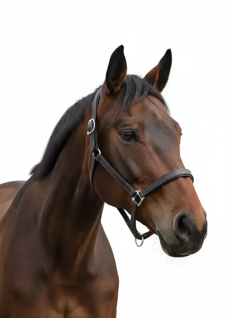 Кожаный недоуздок ECONOM HorsePlanet