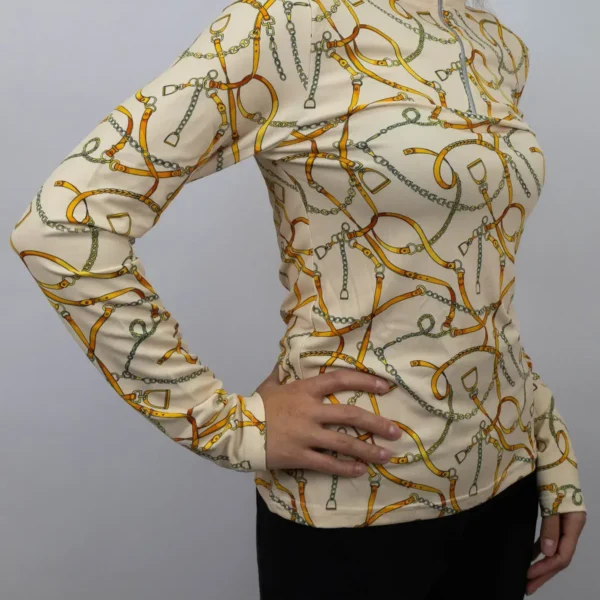 Лонгслив для верховой езды Gold