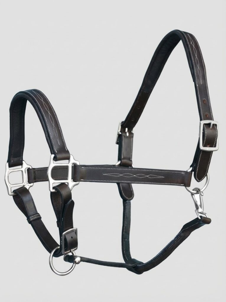 Кожаный недоуздок Galant