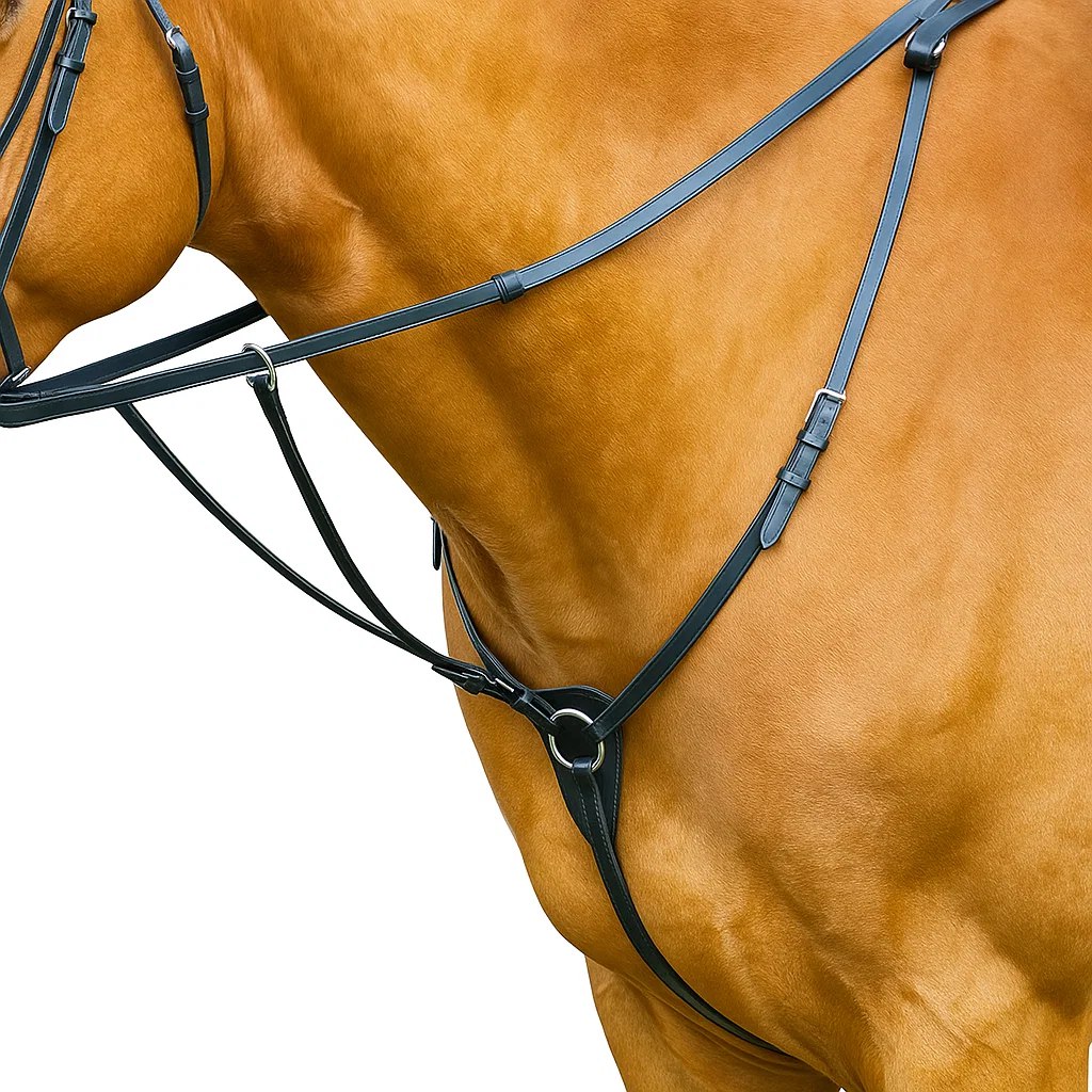 Кожаный мартингал eximo