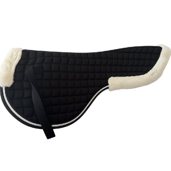 Амортизатор с искусственным белым мехом ONE