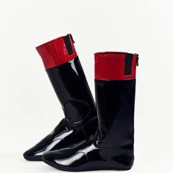 Жокейские сапоги  синтетические лакированные  HorsePlanet