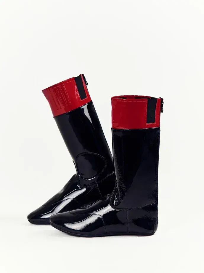 Жокейские сапоги натуральная лакированная кожа HorsePlanet