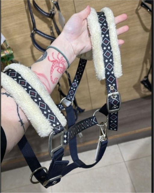 Недоуздок с мехом Fluffy