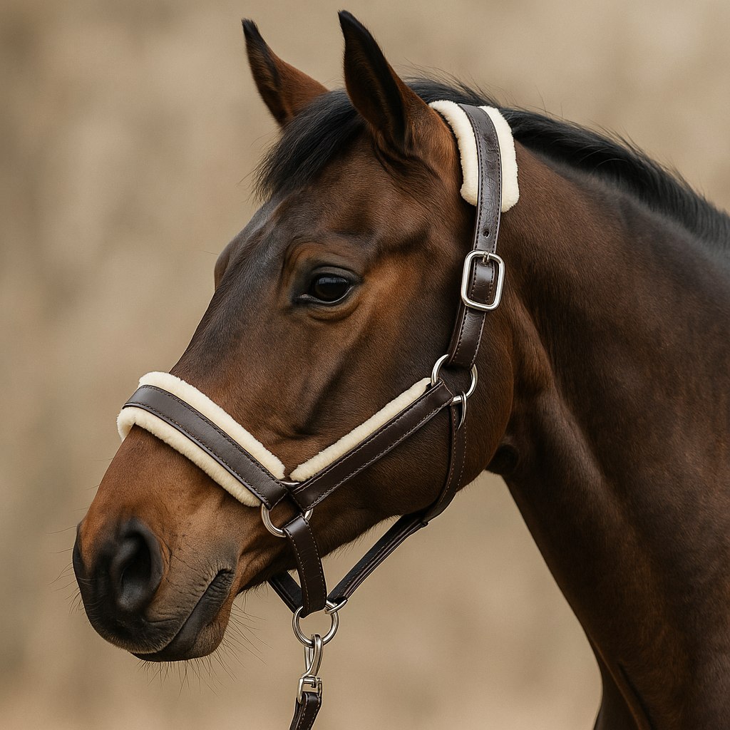 Кожаный недоуздок Royal PREMIUM