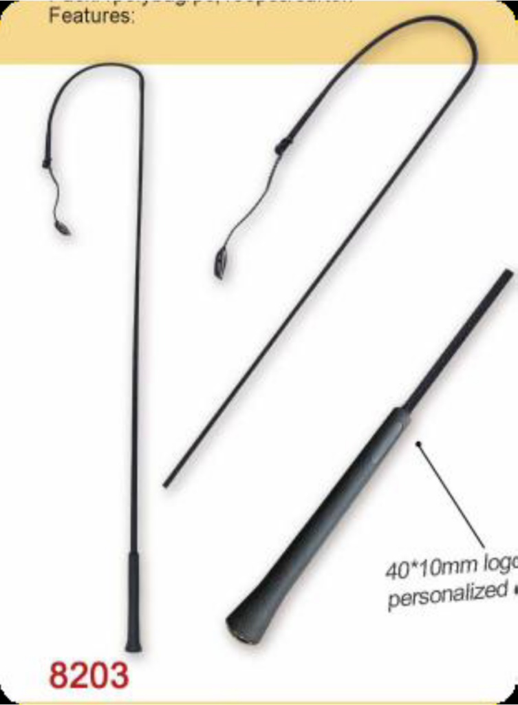 Хлыст для драйвинга Absolute черный 130 см