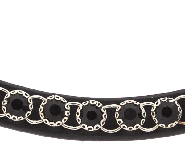 Налобник для лошади BLACK