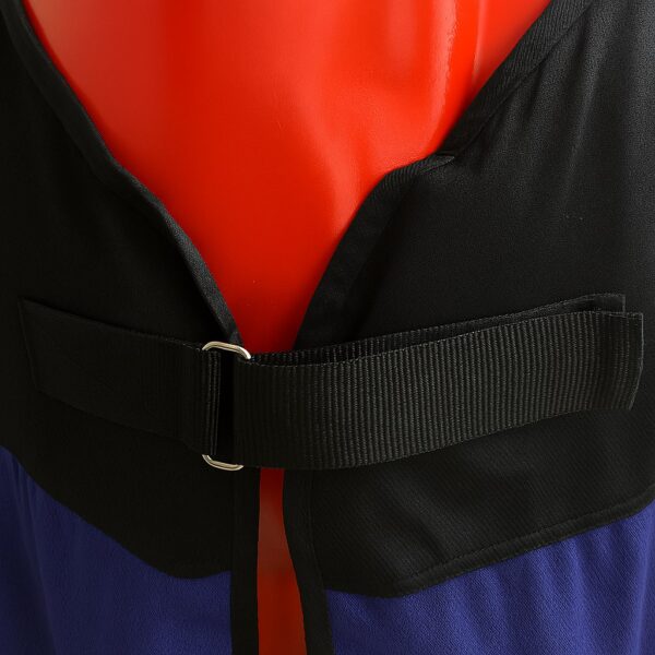 Попона антимоскитная черно-голубая HorsePlanet