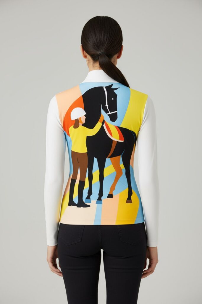 Лонгслив для верховой езды Burnie