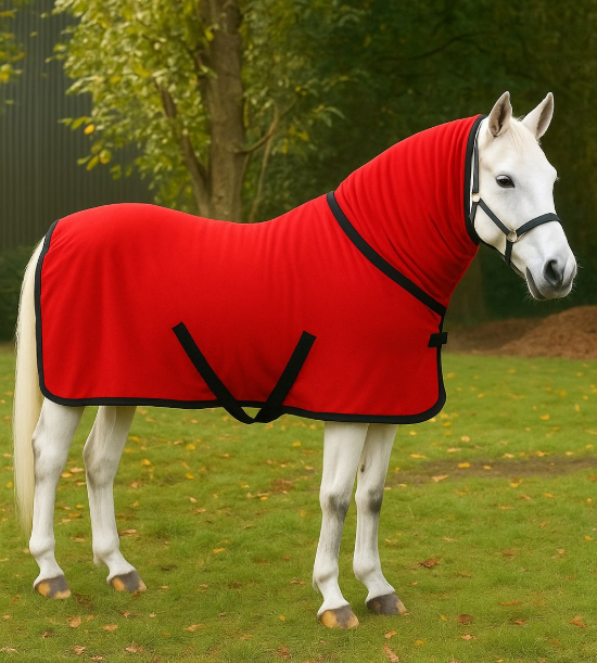 Флисовая попона с капором Igny