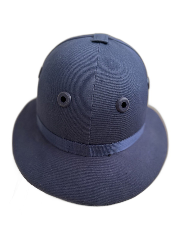 Шлем для поло темно-синий HorseWorld