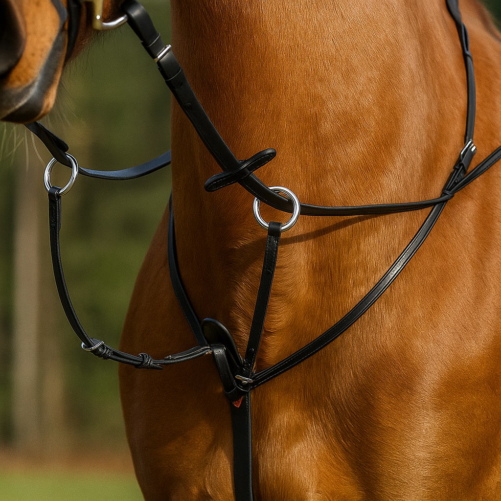 Мартингал из натуральной кожи Despa