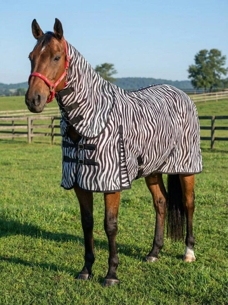 Попона антимоскитная ZEBRA