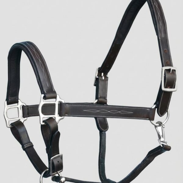 Кожаный недоуздок Галант HorsePlanet