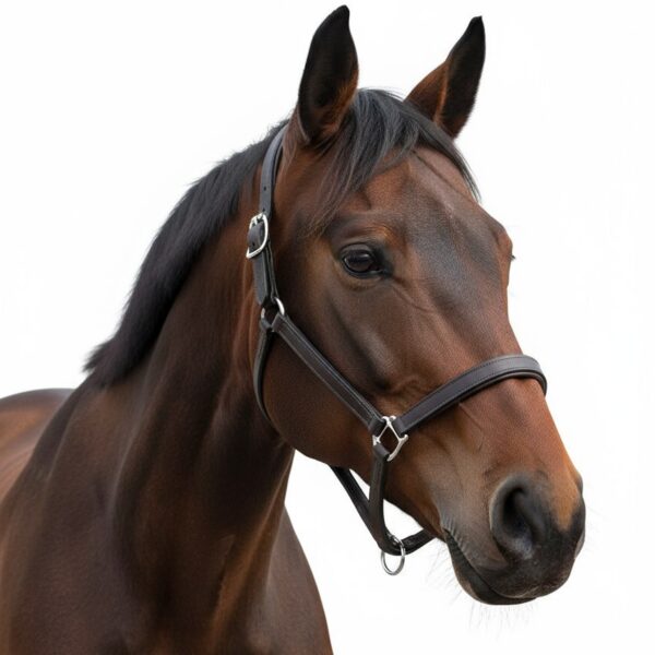 Кожаный недоуздок Базик HorsePlanet