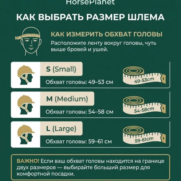 Шлем для верховой езды Вивер HorsePlanet